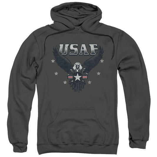 Air Force Incoming Mens Hoodie Charcoal Officially Licensed