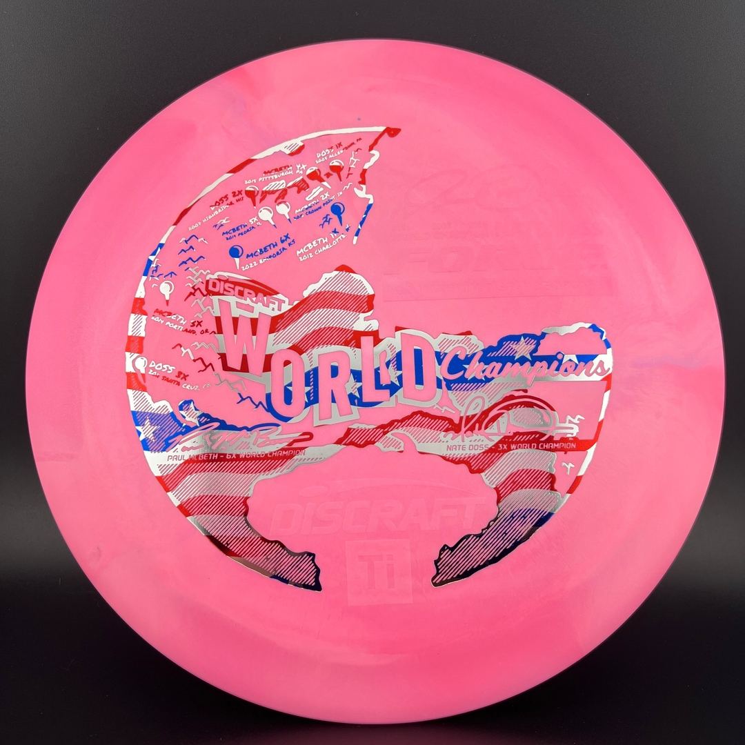 Ti Swirl Force - Paul McBeth x Nate Doss 9x World Champs