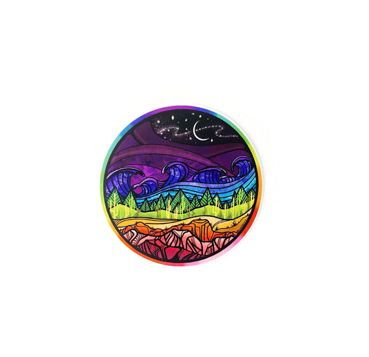 PRIDE sticker LGBTQ+IA