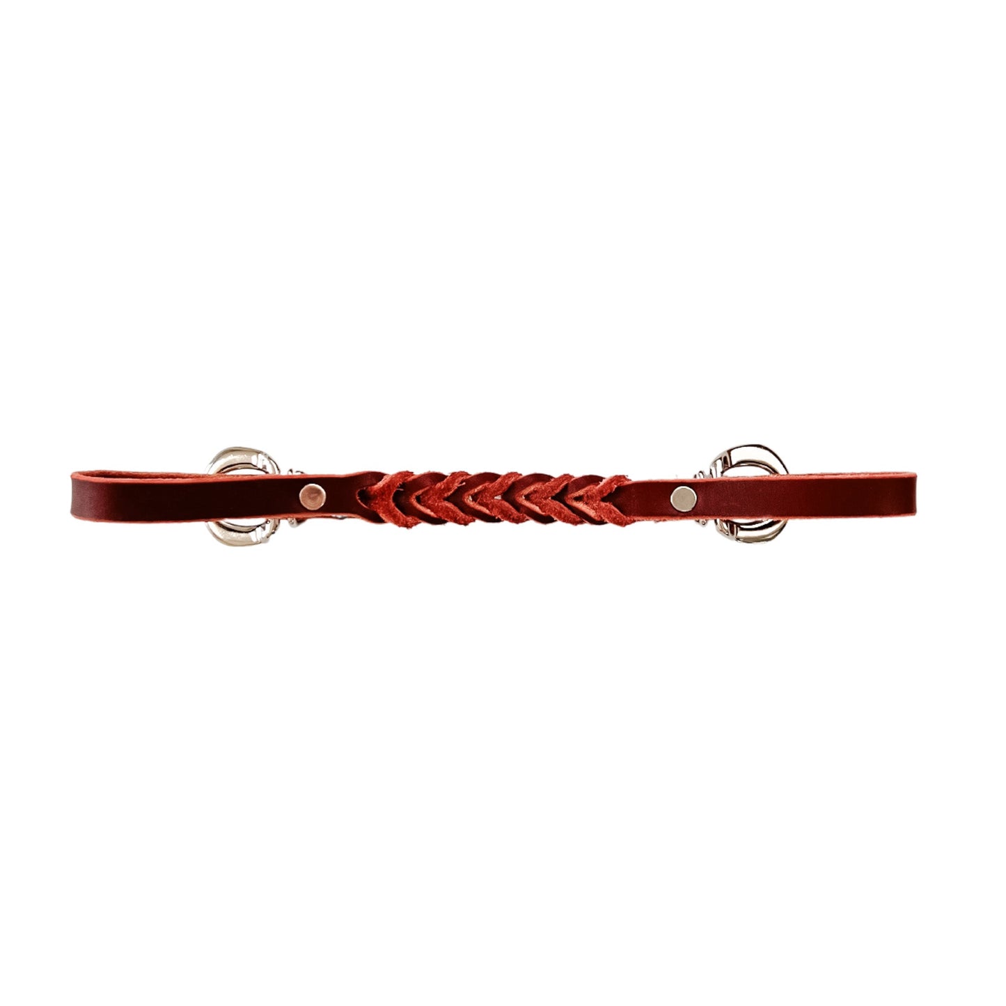 AJ Tack Latigo Braided Curb
