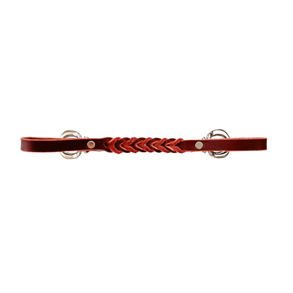 AJ Tack Latigo Braided Curb
