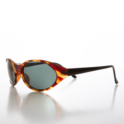Bug Eye Goggle Wrap Vintage Sunglass - Skip