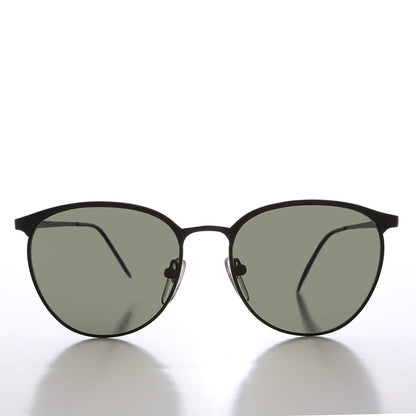 Metal 90s Horn Rim Sunglasses - Amherst