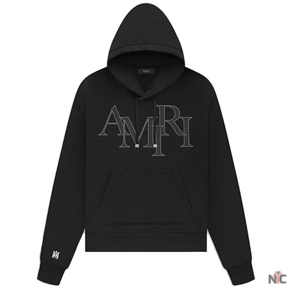 AMIRI Staggered Logo Hoodie