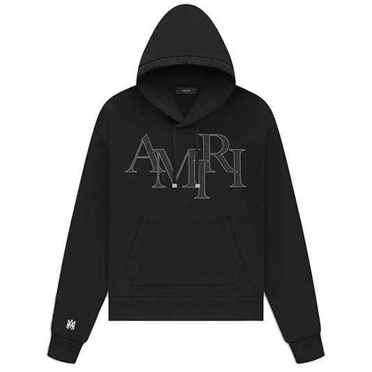 AMIRI Staggered Logo Hoodie