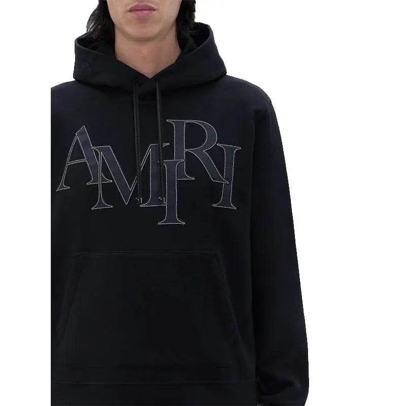 AMIRI Staggered Logo Hoodie