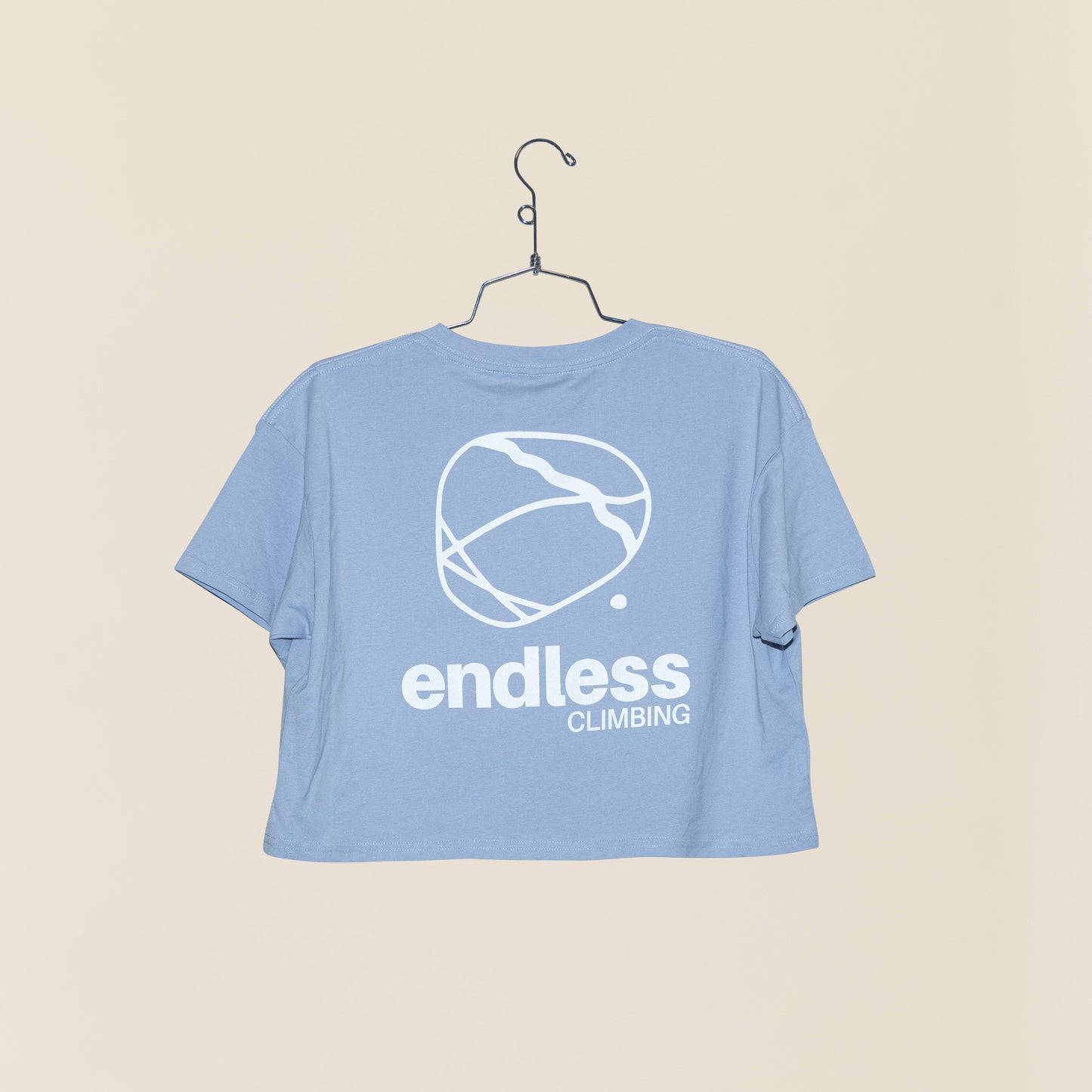 Blue Crop Tee