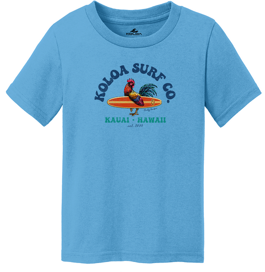 Koloa Cocky Surfer Toddler T-Shirt