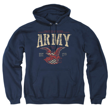 Army Arch Mens Hoodie Navy Officially Licensed