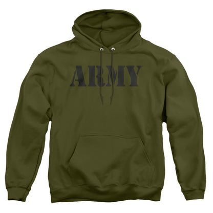 Army Army Mens Hoodie Military Green Officially Licensed