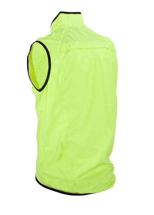 Nalini ARIA Men's Wind Vest (Neon Yellow) S-3XL