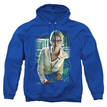 Arrow Felicity Oak Mens Hoodie Black Officially Licensed