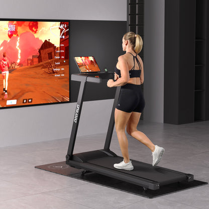 DeerRun A1 Series 6% Incline Foldable Treadmill——Upgraded Chip & NFC Support | 300Lbs-350Lbs, 7.5mph-10mph
