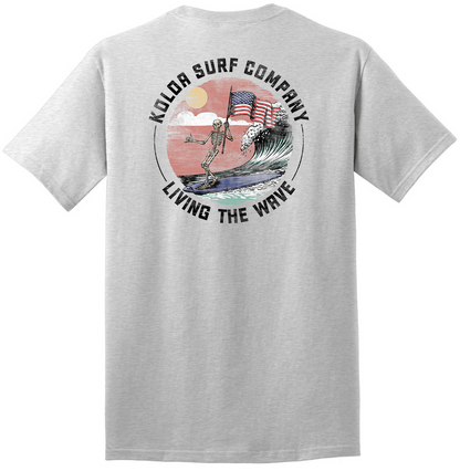 Koloa American Skeleton Heavyweight T-Shirt