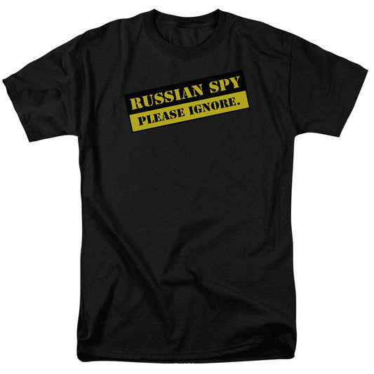 Russian Spy Mens T Shirt Black Officially Licensed