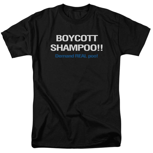 Boycott Shampoo Mens T Shirt Black Officially Licensed