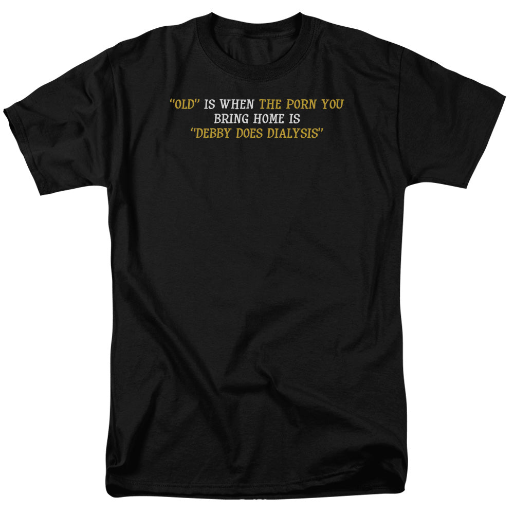 Debby Does Dialysis Mens T Shirt Black Officially Licensed