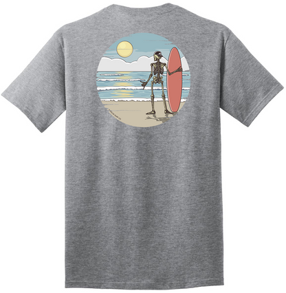 Koloa Shaka Skeleton Heavyweight T-Shirt
