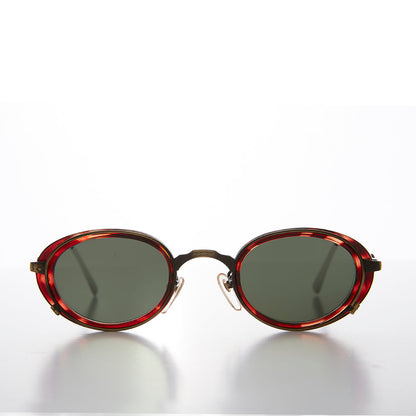 Oval 90s Vintage Sunglass - Atomic