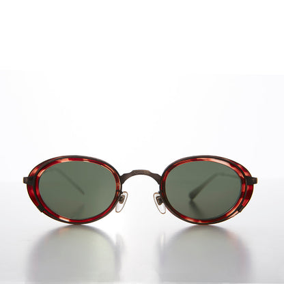 Oval 90s Vintage Sunglass - Atomic