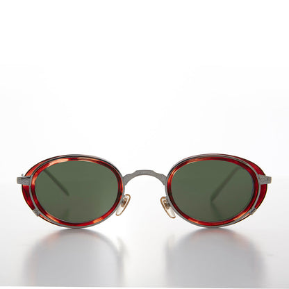 Oval 90s Vintage Sunglass - Atomic