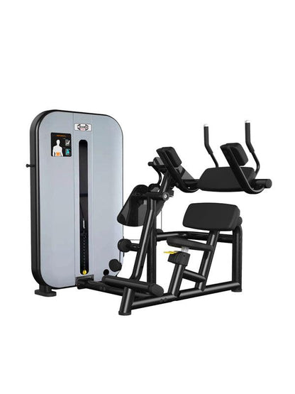 Vogue Selectorized Ab Crunch by Muscle D Fitness | Commercial Grade