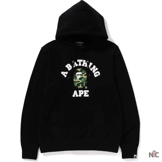 Abc Camo College Organic Cotton Pullover Hoodie Mens