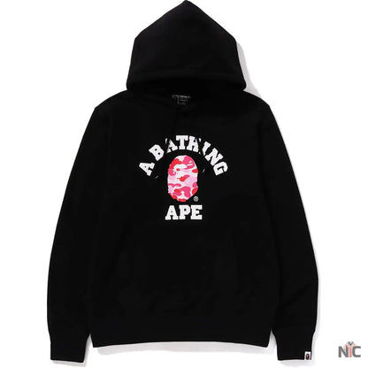 Abc Camo College Organic Cotton Pullover Hoodie Mens