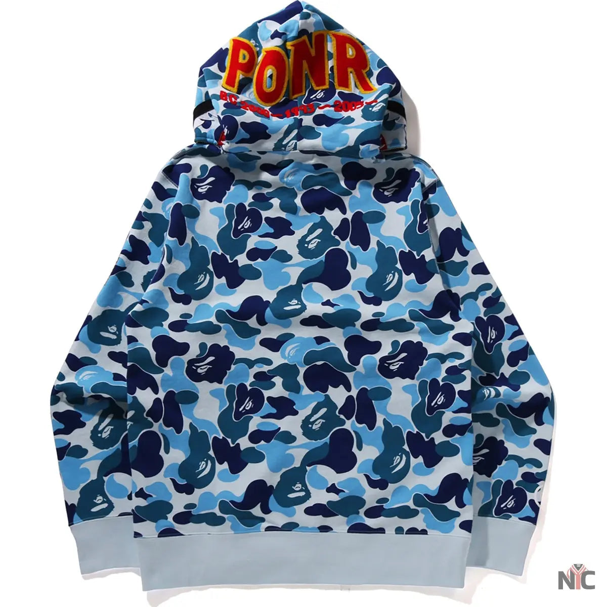 Abc Camo Shark Full Zip Hoodie Mens