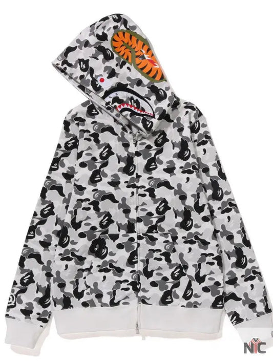 Abc Camo Shark Full Zip Hoodie