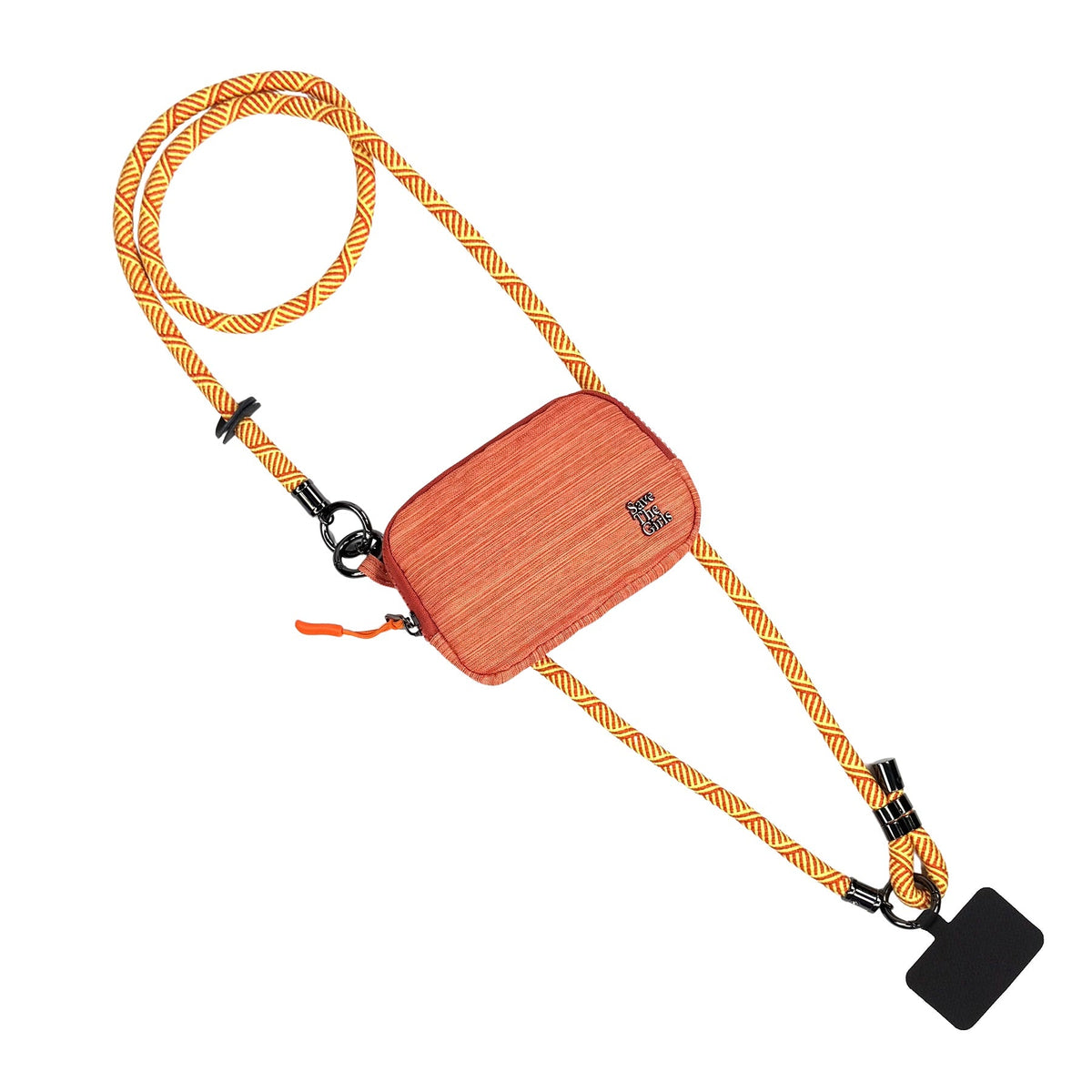 Active Crossbody w/RFID Pouch Single Rope