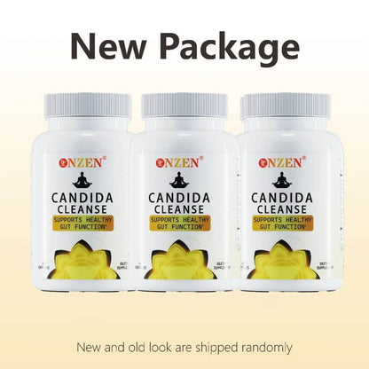 Candida Cleanse -Gut and ColonSupport -for Men & Women -AntiYeast Overgrowth -Oregano Leaf, Wormwood, Black Walnut, caprylic Ac