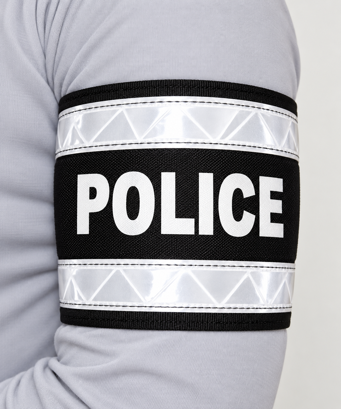 Adjustable Reflective POLICE Armband