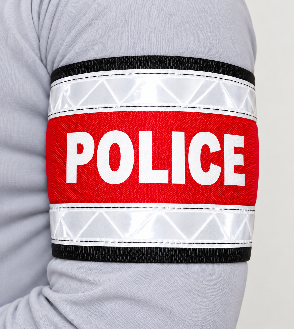 Adjustable Reflective POLICE Armband