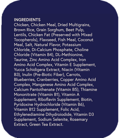 Adult Chicken & Multigrain Recipe