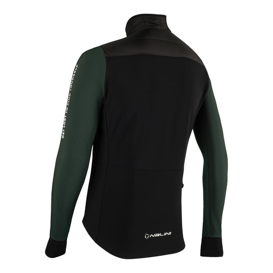 Nalini ADVENTURES Men's Winter Jacket (Black / Forest Green) XS-3XL
