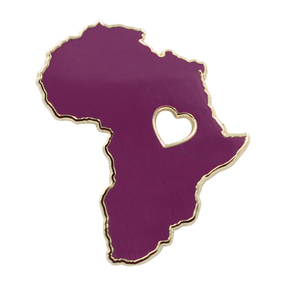 Heart of Africa Pin – Black Lives Matter - Black Panther Enamel Pin
