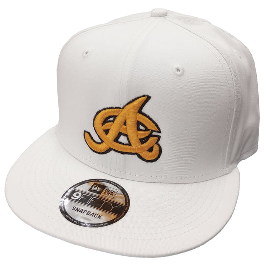 Aguilas Cibaeñas New Era SnapBack GOLD Logo white Hat
