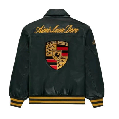 Aime Leon Dore × Porsche Leather Jacket