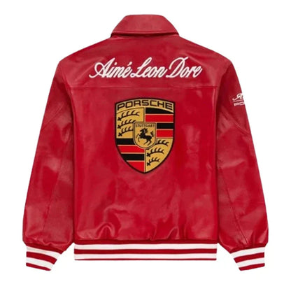 Aime Leon Dore × Porsche Leather Jacket