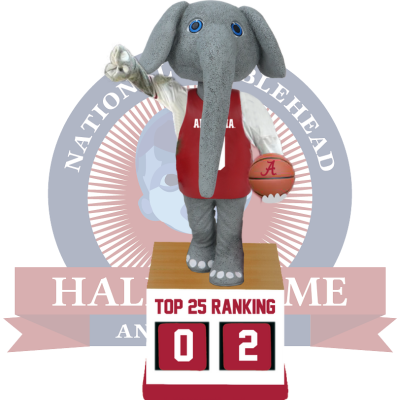 Alabama Crimson Tide Basketball Top 25 Ranking Tracker Bobblehead (Presale) - Triathlete Store