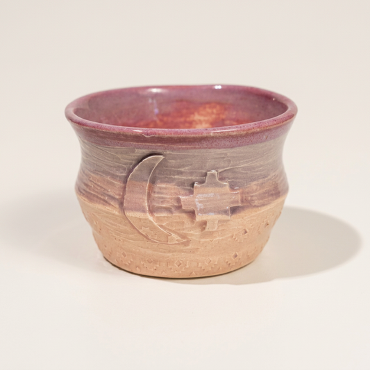 Coffee Cup - White/Pink