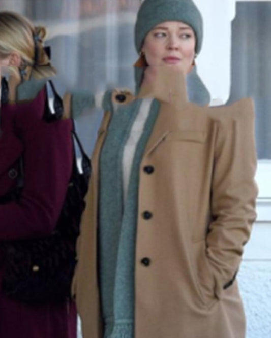 All Her Fault S01 Sarah Snook Camel Coat