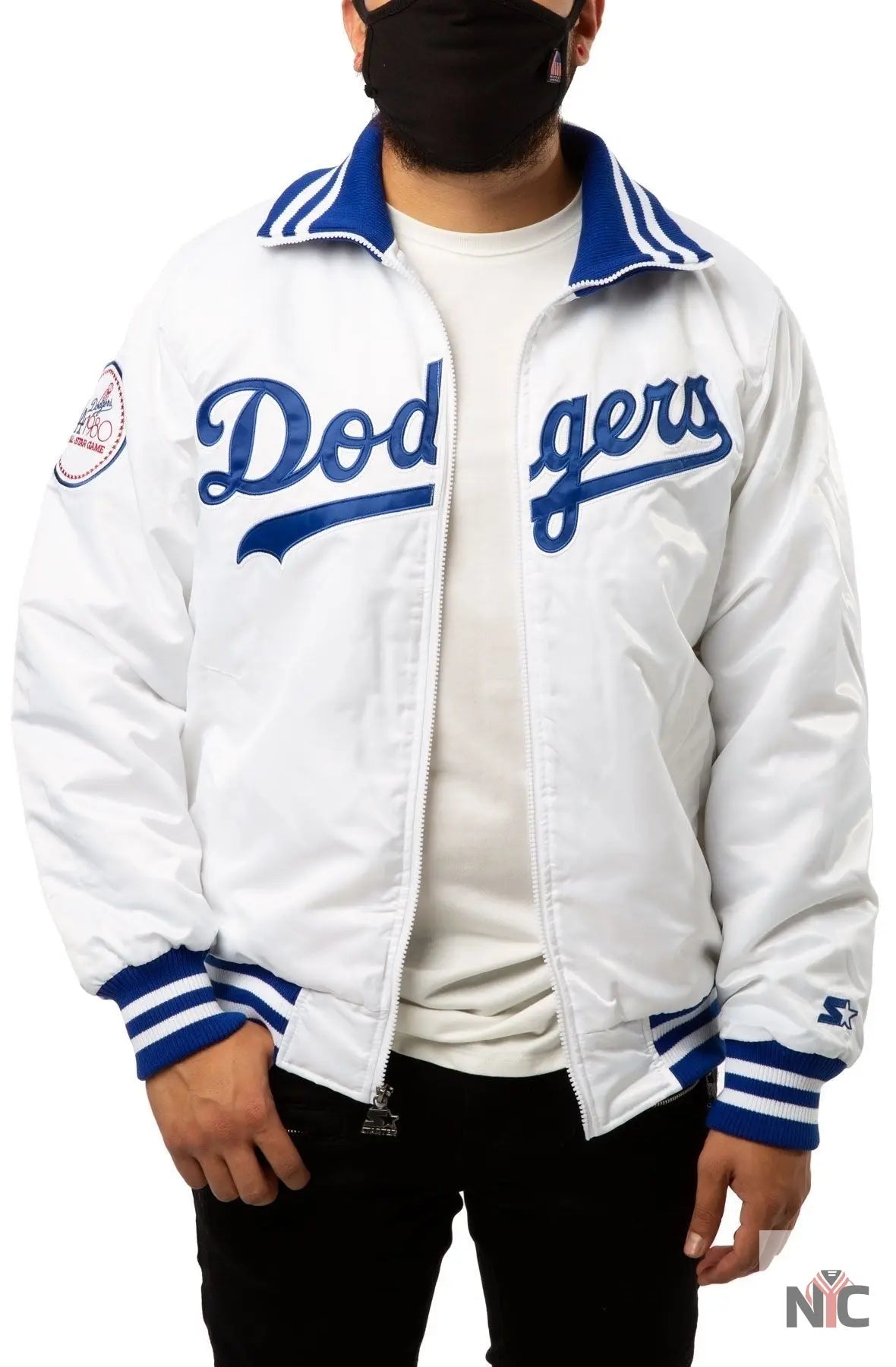 All Star Game LA Dodgers 1980 Satin Varsity Jacket