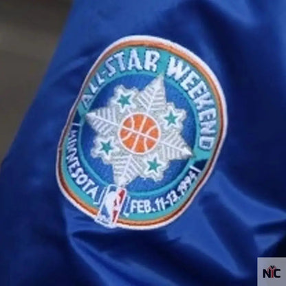 All Star Weekend Minnesota Timberwolves Blue Jacket