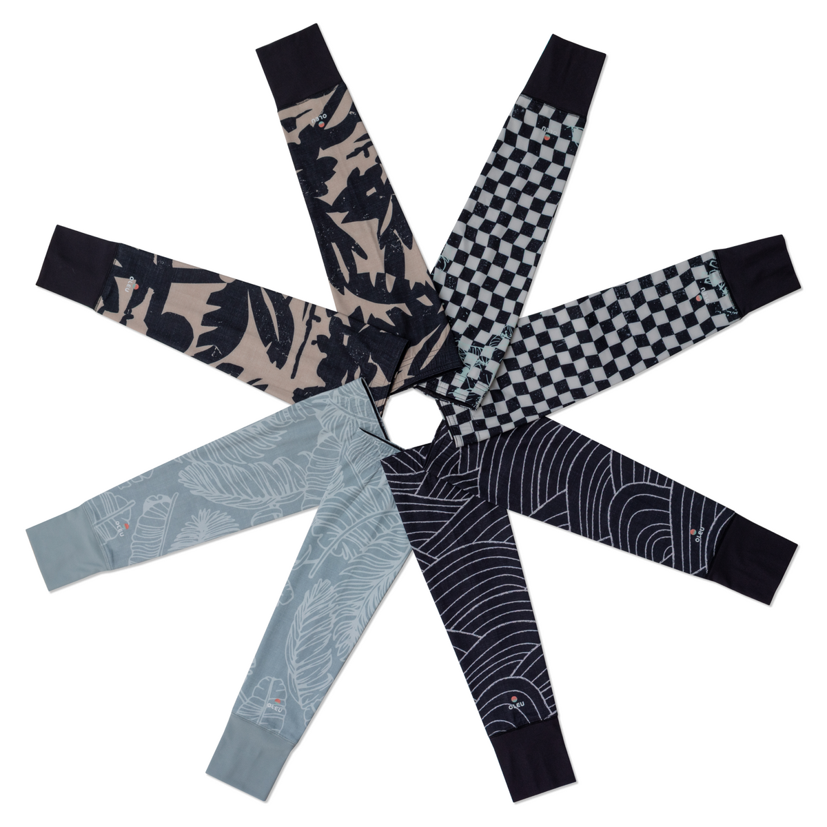 OLEU SUNSPORT™ UV ARM SLEEVES - PUNK SPLASH SALT