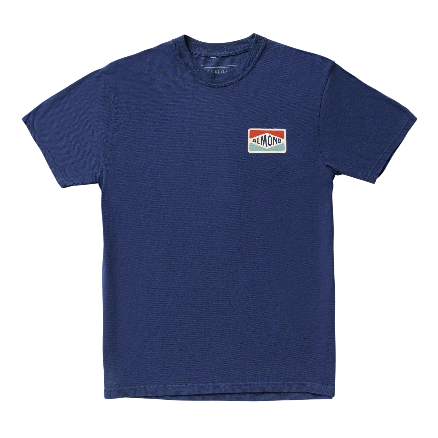 Almond Fin Box Tee | Navy