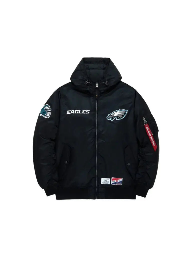 Alpha Industries L-2B Hooded Bomber Jacket