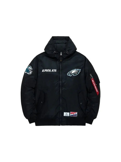 Alpha Industries L-2B Hooded Bomber Jacket
