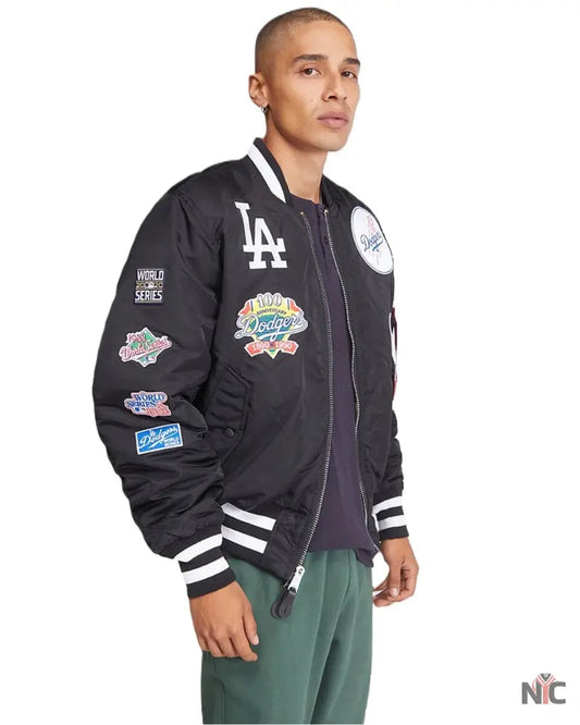 Alpha Industries x New Era Los Angeles Dodgers Jacket